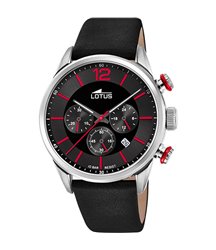 Montre lotus top homme cuir