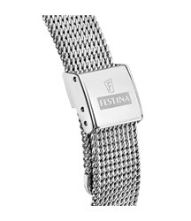 Montre FESTINA femme acier bracelet milanais fond gris foncé