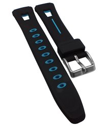 Montre calypso enfant digitale bracelet noir bleu boitier gris